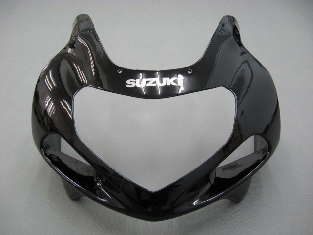 Mejores Carenados Moto Suzuki GSXR 600 / GSXR 750 2001-2003 - Negro Brillante Rojo Blanco