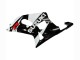 Mejores Carenados Moto Suzuki GSXR 600 / GSXR 750 2001-2003 - Blanco Negro Brillante Rojo