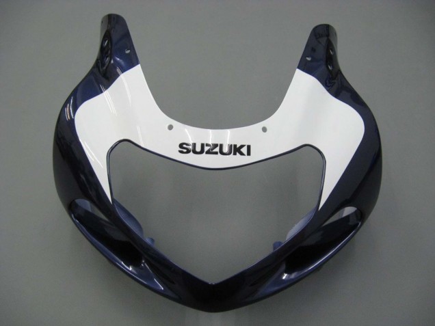 Mejores Carenados Moto Suzuki GSXR 600 / GSXR 750 2001-2003 - Azul Blanco Negro Brillante Rojo