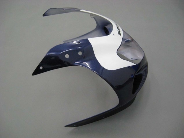 Mejores Carenados Moto Suzuki GSXR 600 / GSXR 750 2001-2003 - Azul Blanco Negro Brillante Rojo