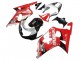 Mejores Carenado Moto Suzuki GSXR 600 / GSXR 750 2001-2003 - Rojo Blanco Negro Brillante