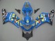 Mejores Carenados Moto Suzuki GSXR 600 / GSXR 750 2001-2003 - Azul Amarillo Negro Motul Rizla