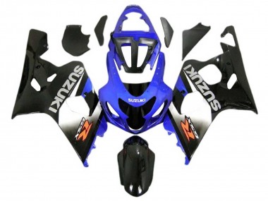 Mejores Carenados Moto Suzuki GSXR 600 / GSXR 750 2004-2005 - Azul Negro