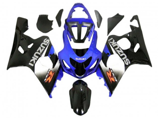 Mejores Carenados Moto Suzuki GSXR 600 / GSXR 750 2004-2005 - Azul Negro