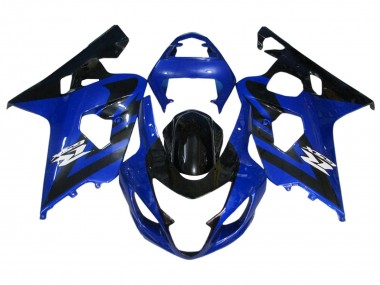 Mejores Kits Carenado Moto Suzuki GSXR 600 / GSXR 750 2004-2005 - Azul Negro