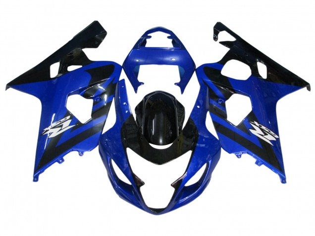 Mejores Kits Carenado Moto Suzuki GSXR 600 / GSXR 750 2004-2005 - Azul Negro