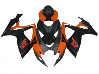 Mejores Carenados Moto Suzuki GSXR 600 / GSXR 750 2004-2005 - Rojo Negro