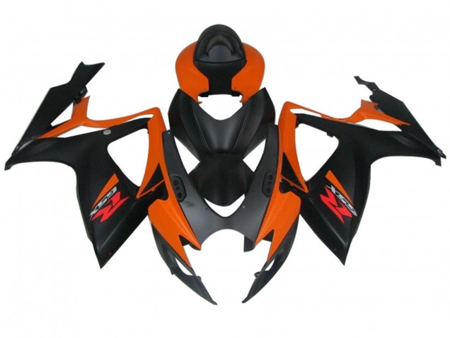Mejores Carenados Moto Suzuki GSXR 600 / GSXR 750 2004-2005 - Rojo Negro