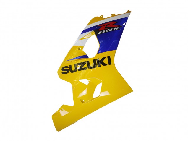 Mejores Carenado Moto Suzuki GSXR 600 / GSXR 750 2004-2005 - Amarillo Blanco Azul Negro