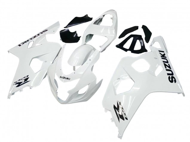 Mejores Carenados Moto Suzuki GSXR 600 / GSXR 750 2004-2005 - Blanco Perla