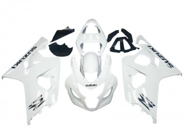 Mejores Carenados Moto Suzuki GSXR 600 / GSXR 750 2004-2005 - Blanco Perla