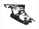 Mejores Carenado Moto Suzuki GSXR 600 / GSXR 750 2004-2005 - Blanco Negro