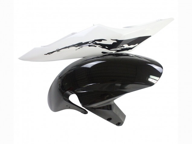 Mejores Carenado Moto Suzuki GSXR 600 / GSXR 750 2004-2005 - Blanco Negro