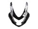 Mejores Carenado Moto Suzuki GSXR 600 / GSXR 750 2004-2005 - Blanco Negro