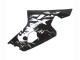 Mejores Carenado Moto Suzuki GSXR 600 / GSXR 750 2004-2005 - Blanco Negro