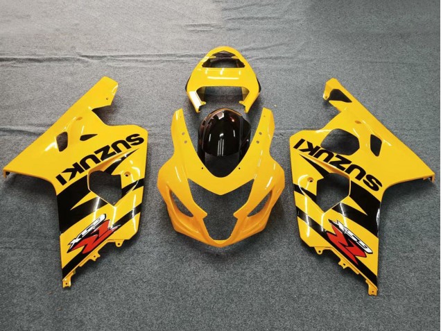 Mejores Carenados Moto Suzuki GSXR 600 / GSXR 750 2004-2005 - Amarillo Negro