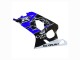 Mejores Carenado Moto Suzuki GSXR 600 / GSXR 750 2004-2005 - Blanco Azul Negro Corona Motul