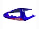 Mejores Carenados Moto Suzuki GSXR 600 / GSXR 750 2004-2005 - Azul Rojo Negro Motul Dunlop
