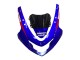 Mejores Carenados Moto Suzuki GSXR 600 / GSXR 750 2004-2005 - Azul Rojo Negro Motul Dunlop