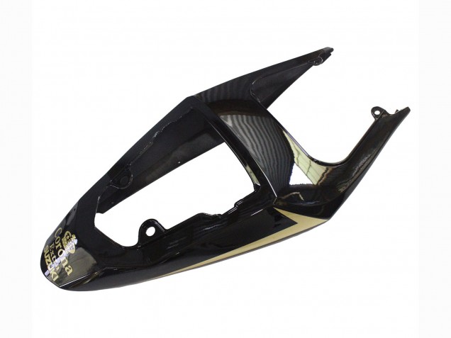 Mejores Carenados Moto Suzuki GSXR 600 / GSXR 750 2004-2005 - Negro Brillante Oro Corona