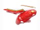 Mejores Carenados Moto Suzuki GSXR 600 / GSXR 750 2004-2005 - Blanco Rojo Amarillo Michelin Texaon Heron 7