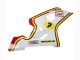 Mejores Carenados Moto Suzuki GSXR 600 / GSXR 750 2004-2005 - Blanco Rojo Amarillo Michelin Texaon Heron 7