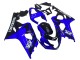 Mejores Carenados Moto Suzuki GSXR 600 / GSXR 750 2004-2005 - Azul Negro Blanco Calcomanía
