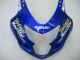 Mejores Carenados Moto Suzuki GSXR 600 / GSXR 750 2004-2005 - Azul Blanco Amarillo Verde Telefonica Motul MoviStar