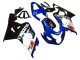 Mejores Carenados Moto Suzuki GSXR 600 / GSXR 750 2004-2005 - Azul Blanco Negro