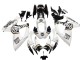 Mejores Carenados Moto Suzuki GSXR 600 / GSXR 750 2006-2007 - Blanco Negro Lucky Strike Motul