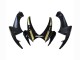 Mejores Carenados Moto Suzuki GSXR 600 / GSXR 750 2006-2007 - Oro Negro Brillante Rojo