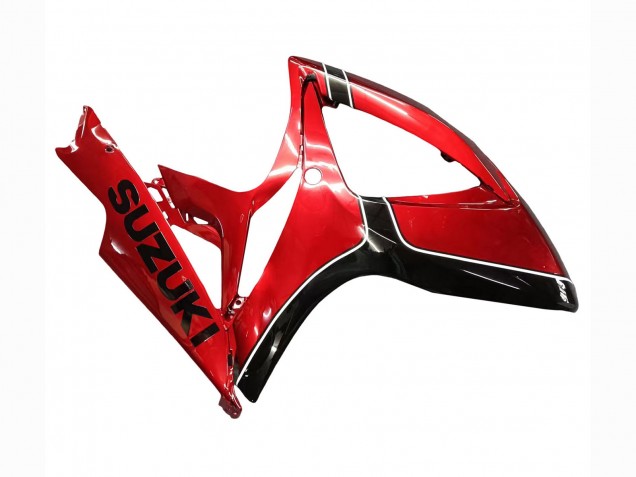 Mejores Carenados Moto Suzuki GSXR 600 / GSXR 750 2006-2007 - Rojo Negro