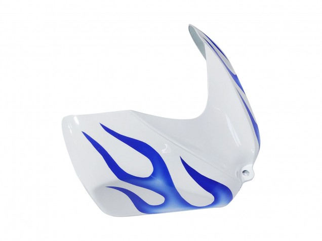 Mejores Carenados Moto Suzuki GSXR 600 / GSXR 750 2006-2007 - Blanco Azul Llama