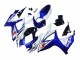 Mejores Carenados Moto Suzuki GSXR 600 / GSXR 750 2006-2007 - Blanco Azul Negro Brillante Rojo