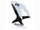 Mejores Carenado Moto Suzuki GSXR 600 / GSXR 750 2008-2010 - Blanco Negro
