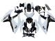 Mejores Carenado Moto Suzuki GSXR 600 / GSXR 750 2008-2010 - Blanco Negro
