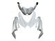 Mejores Carenados Moto Suzuki GSXR 600 / GSXR 750 2008-2010 - Blanco Plata Azul Negro