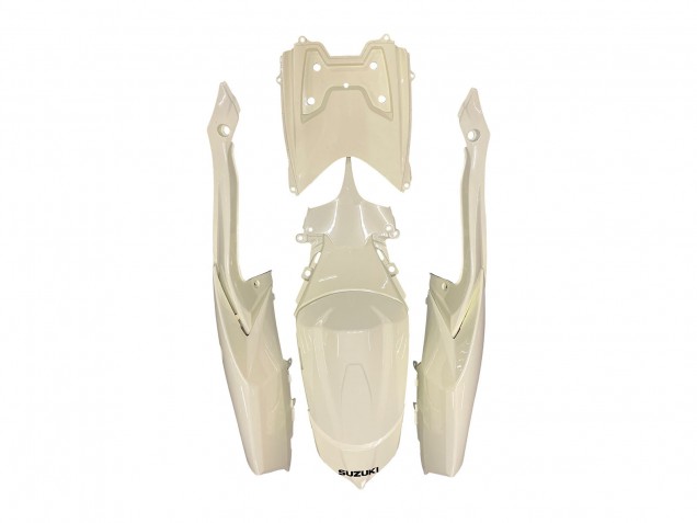Mejores Carenados Moto Suzuki GSXR 600 / GSXR 750 2008-2010 - Crema Blanco Rojo Negro