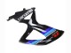 Mejores Carenados Moto Suzuki GSXR 600 / GSXR 750 2008-2010 - Negro Brillante Azul