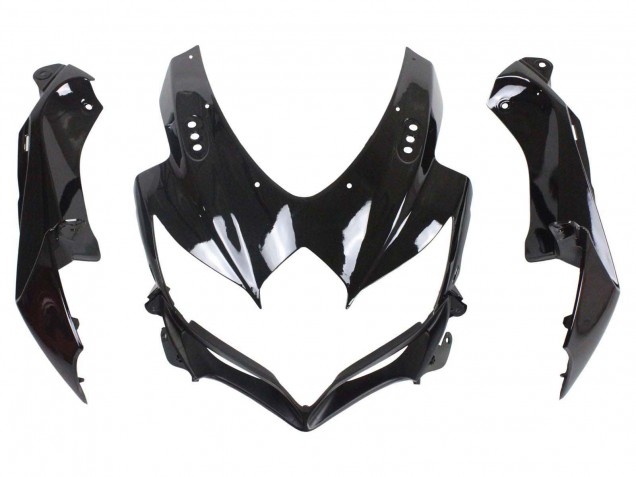 Mejores Carenados Moto Suzuki GSXR 600 / GSXR 750 2008-2010 - Negro Brillante Azul