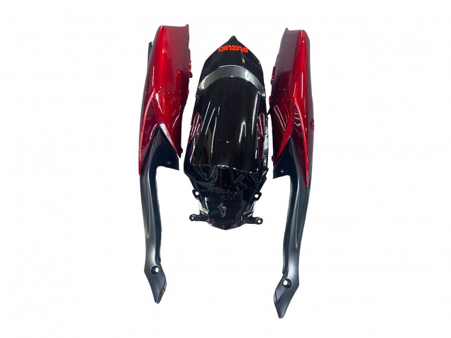 Mejores Carenado Moto Suzuki GSXR 600 / GSXR 750 2008-2010 - Rojo Negro Brillante