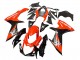 Mejores Kits Carenados Moto Suzuki GSXR 600 / GSXR 750 2011-2024 - Rojo Negro Brillante