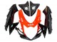 Mejores Kits Carenados Moto Suzuki GSXR 600 / GSXR 750 2011-2024 - Rojo Negro Brillante