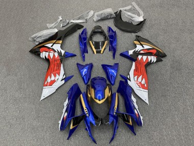 Mejores Carenados Moto Suzuki GSXR 600 / GSXR 750 2011-2024 - Azul Oro Rojo Negro