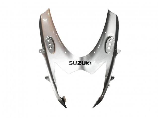 Mejores Carenado Moto Suzuki GSXR 600 / GSXR 750 2011-2024 - Negro Brillante Plata