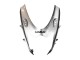 Mejores Carenado Moto Suzuki GSXR 600 / GSXR 750 2011-2024 - Negro Brillante Plata