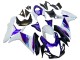 Mejores Carenados Moto Suzuki GSXR 600 / GSXR 750 2011-2024 - Azul Púrpura Blanco
