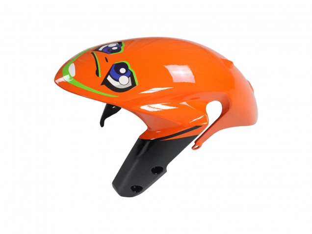 Mejores Carenados Moto Suzuki GSXR 600 / GSXR 750 2011-2024 - Azul Claro Naranja Negro Blanco Tiburón 46