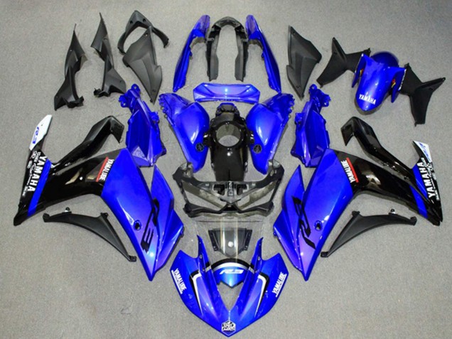 Mejores Carenados Moto Yamaha YZF R3/R25 2015-2018 - Azul Negro Brillante