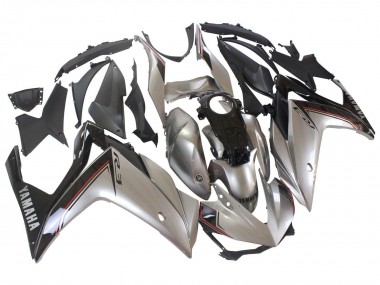 Mejores Carenados Moto Yamaha YZF R3/R25 2015-2018 - Plata Negro
